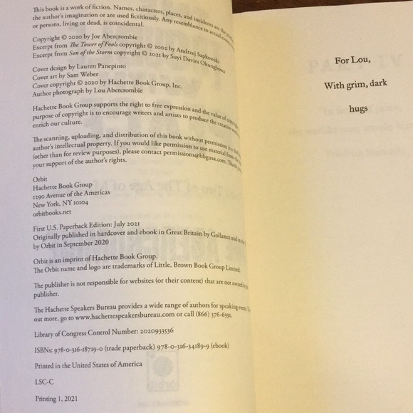 3 The Age of Madness Trilogy by Joe Abercrombie Set of Three Softcover Books - Picture 13 of 16